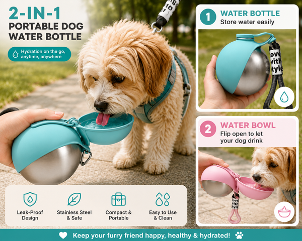Dog Travel Water Bottle